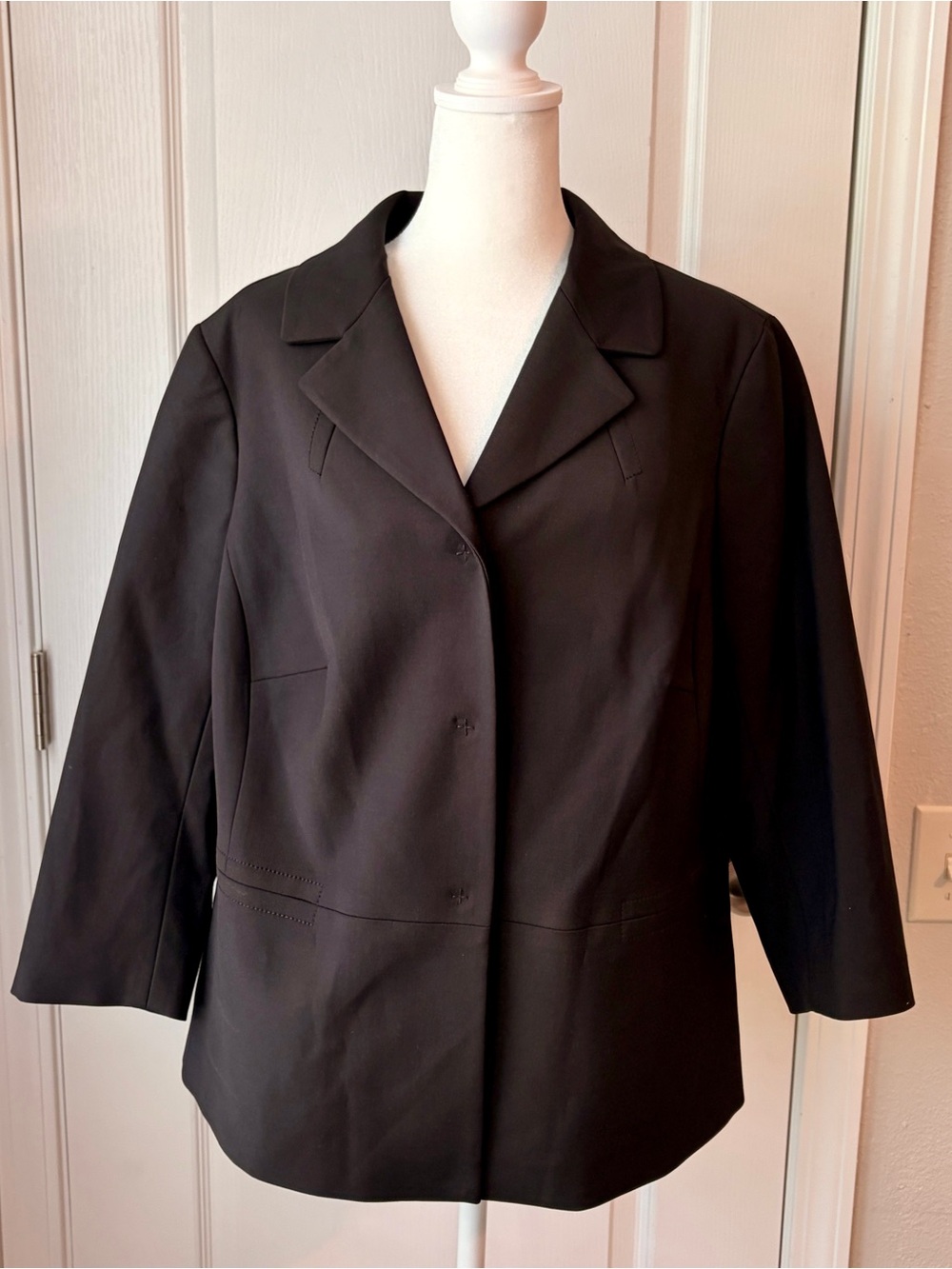 Talbots Black Women's Blazer Jacket